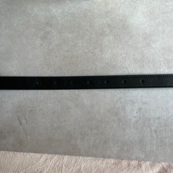 Slim black Gucci Belt sz 90/95 main image 9